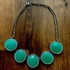 Turquoise statement necklace